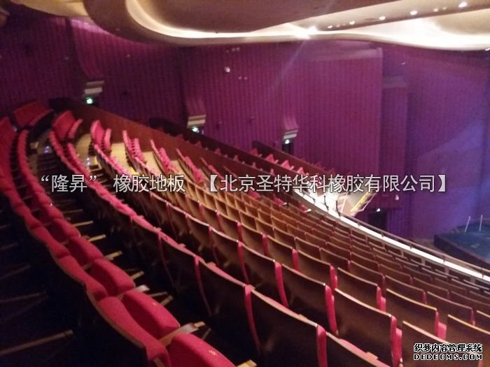 北京市天橋演藝劇場橡膠地板工程案例