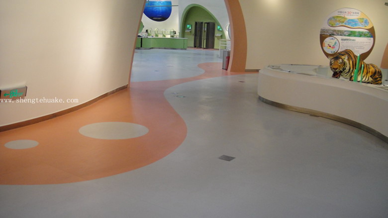 中國(guó)科學(xué)技術(shù)館橡膠地板工程實(shí)圖