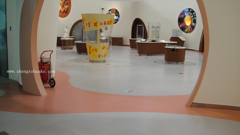 中國(guó)科學(xué)技術(shù)館橡膠地板工程實(shí)圖