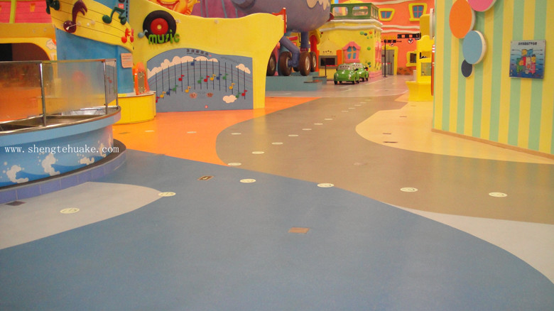 中國(guó)科學(xué)技術(shù)館橡膠地板工程實(shí)圖