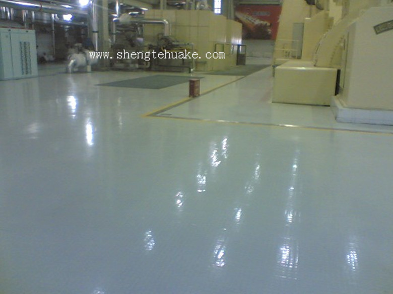 河北國華滄電橡膠地板工程實圖