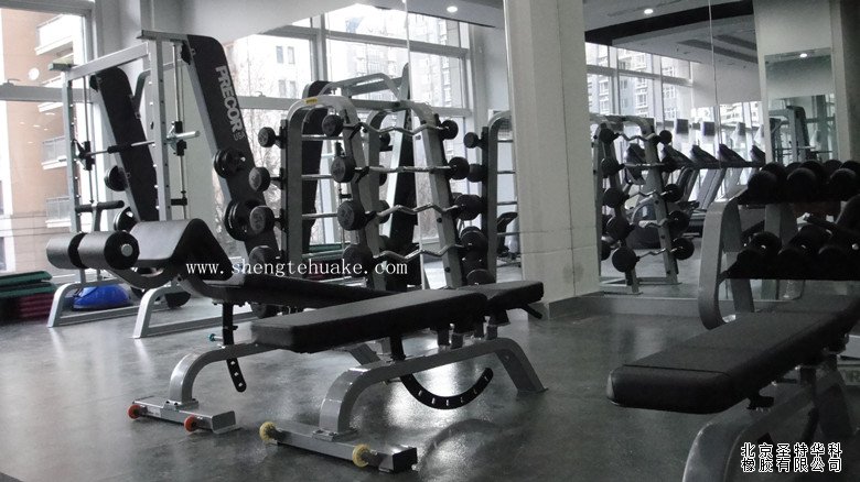 北京樂庭國際辦公樓橡膠地板工程案例實圖