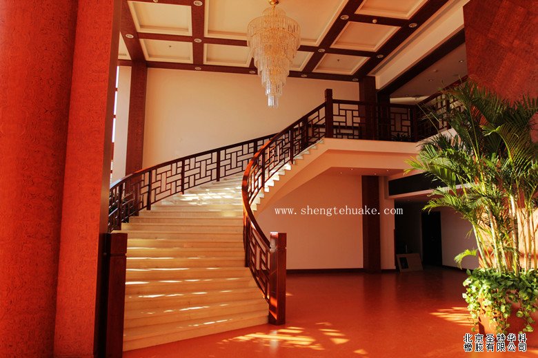 漢能控股集團橡膠地板工程案例實圖