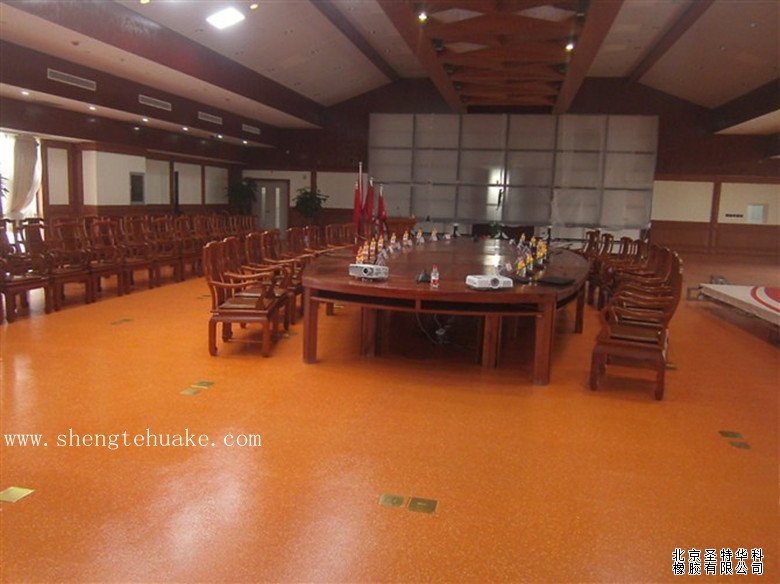 漢能控股集團橡膠地板工程案例實圖