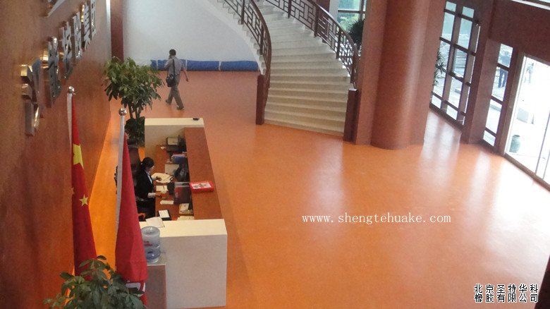 漢能控股集團橡膠地板工程案例實圖