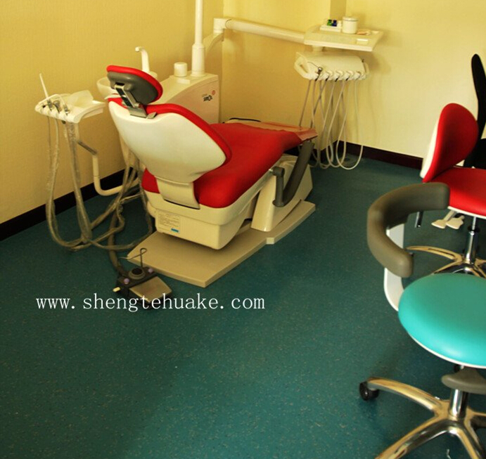 北京佳容口腔門診橡膠地板工程實圖