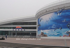 北京海洋館橡膠地板工程實(shí)圖